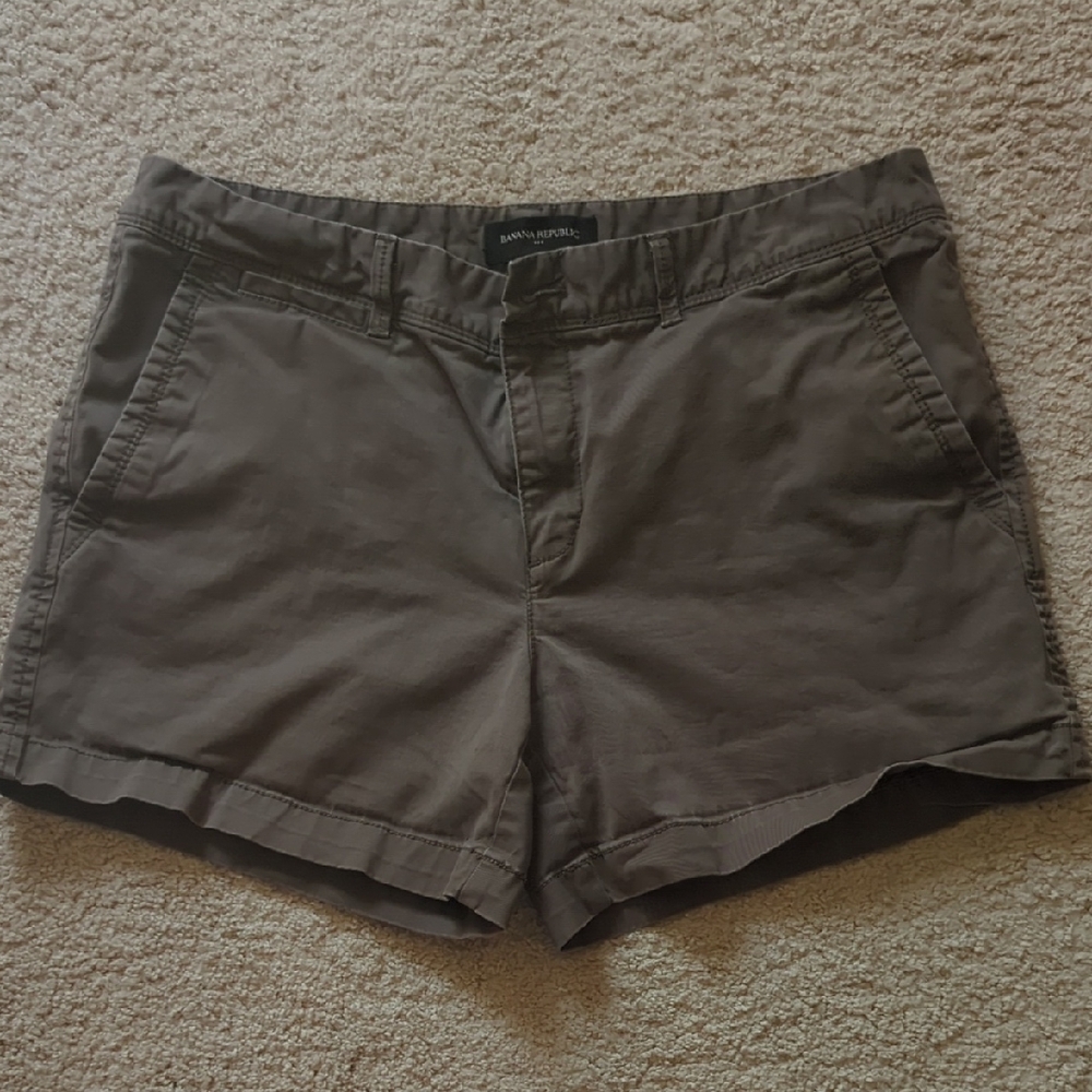 Banana Republic Army Green Shorts